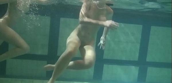  Two hot mermaids strip eachother and want eachother